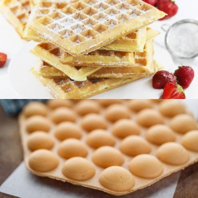 2in1 Vegan Cake on Bubble Waffle and Waffles 5kg