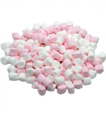 Mini Pink & White Mallows Bulk 1kg
