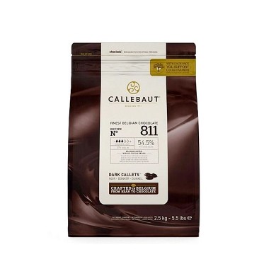 Belgische dunkel Schokolade Callebaut 811-2,5 kg