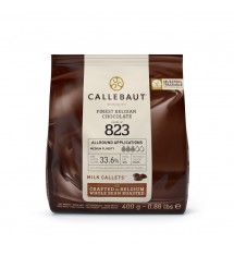 Czekolada belgijska mleczna Callebaut 823- 400g