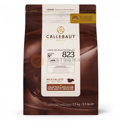Belgische Milchig Schokolade Callebaut 823-2.5kg